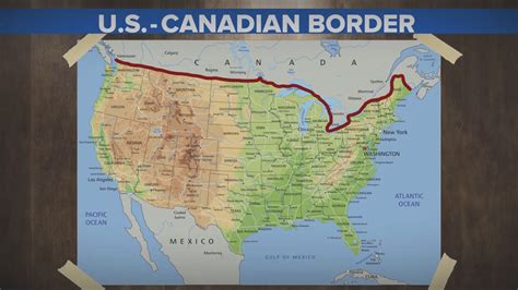 Future of MAP and its potential impact on project management Map Of Us Canada Border
